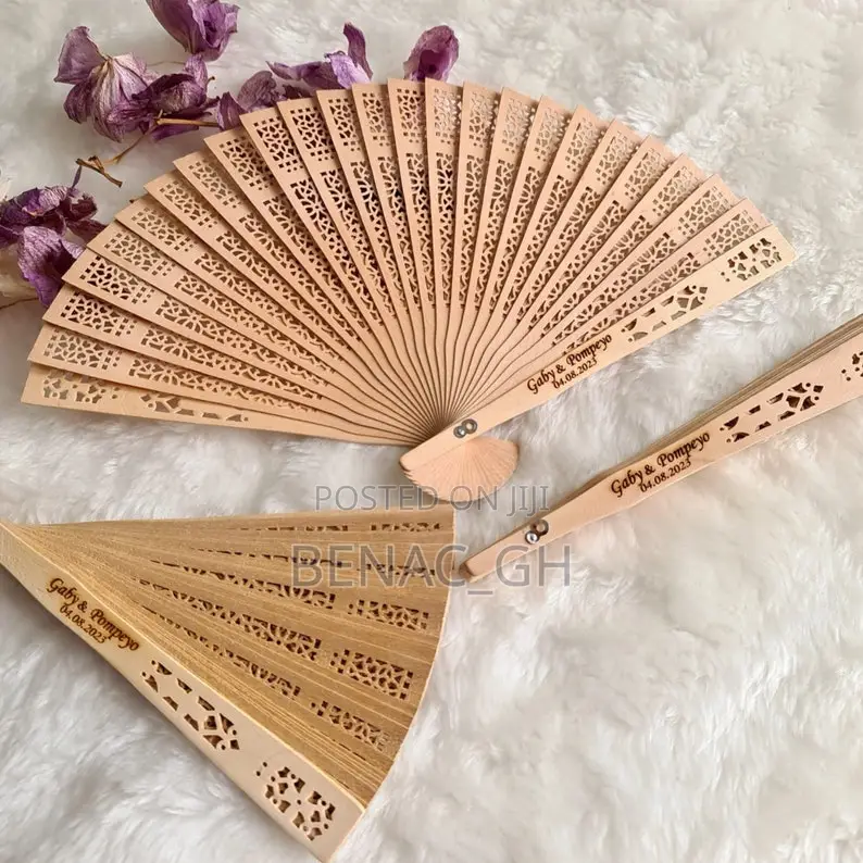 Souvenir Wooden Hand Fans