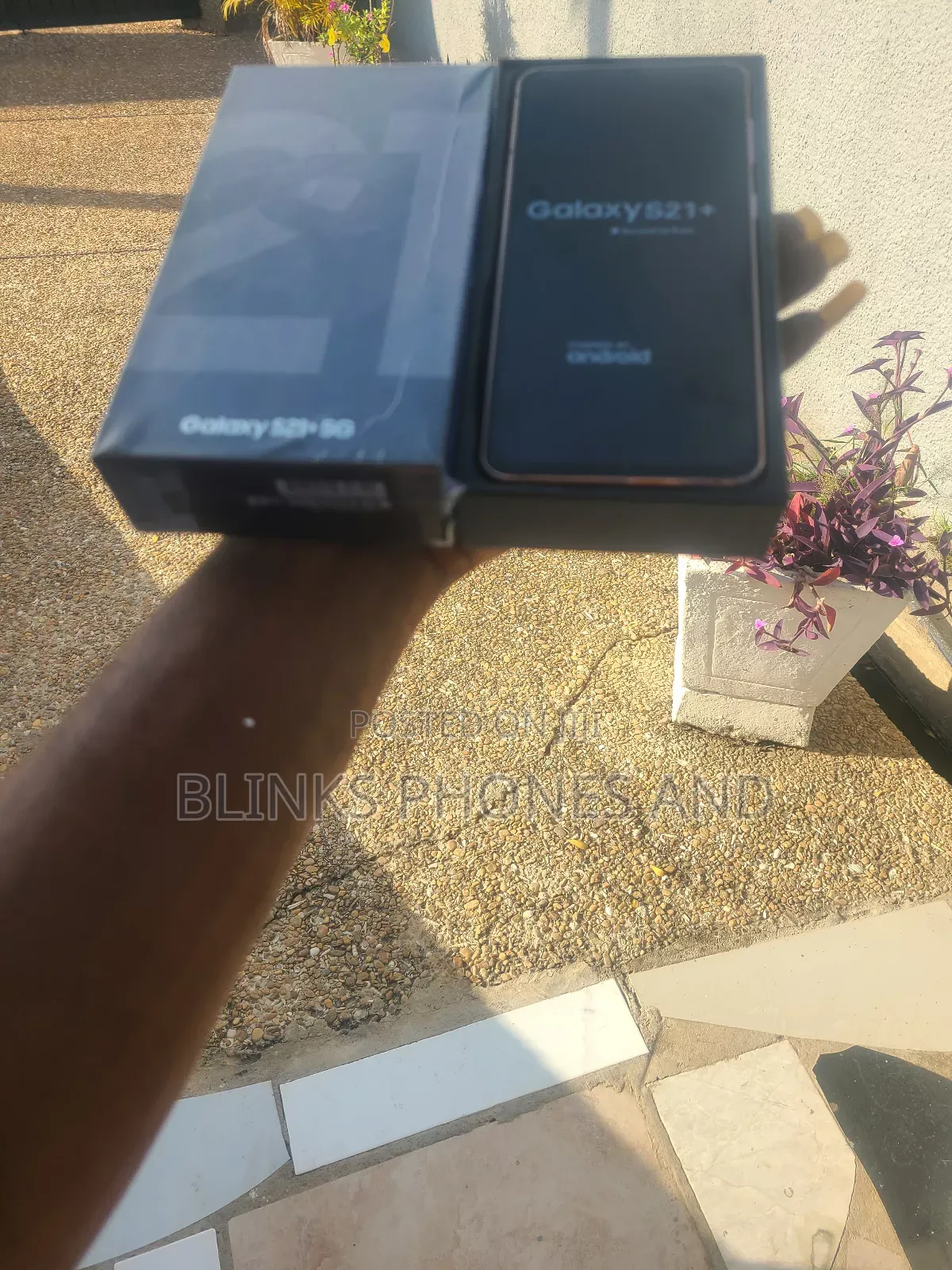 New Samsung Galaxy S21+ 5G 128 GB Purple