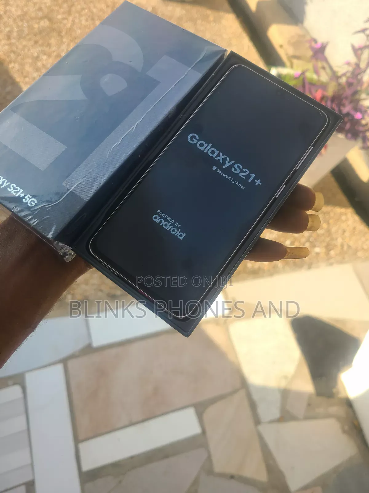 New Samsung Galaxy S21+ 5G 128 GB Purple