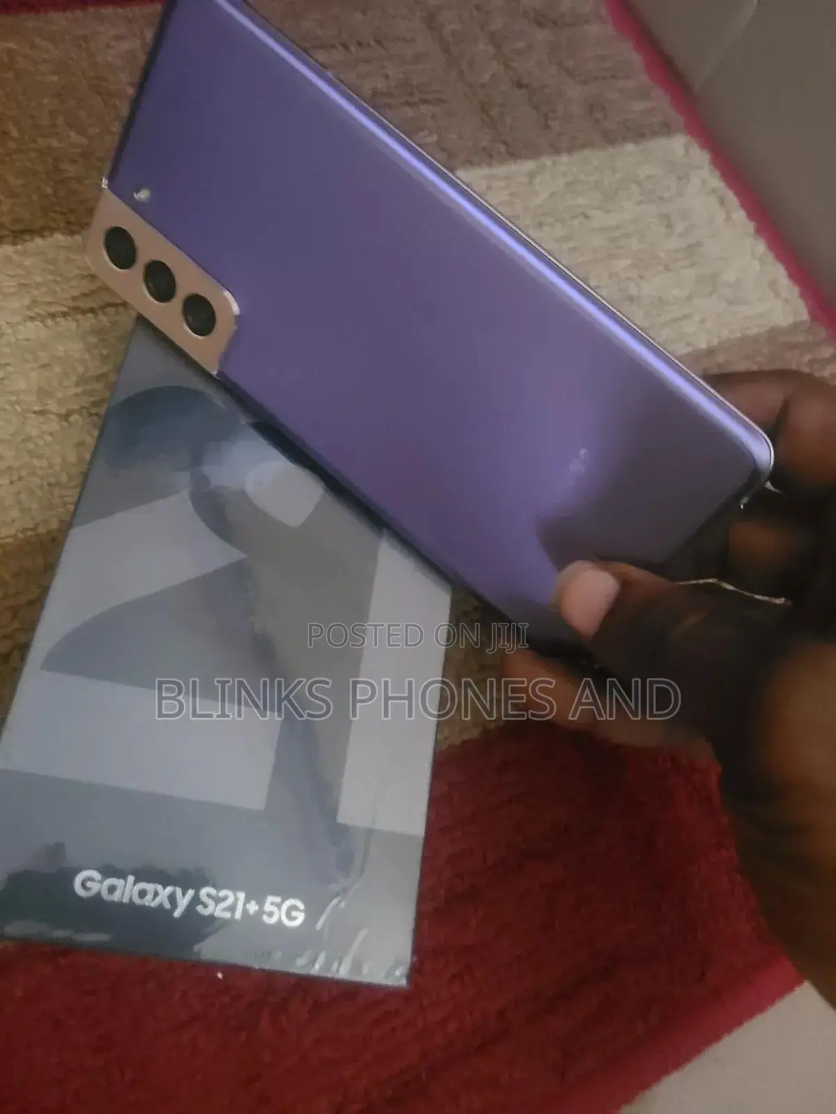 New Samsung Galaxy S21+ 5G 128 GB Purple
