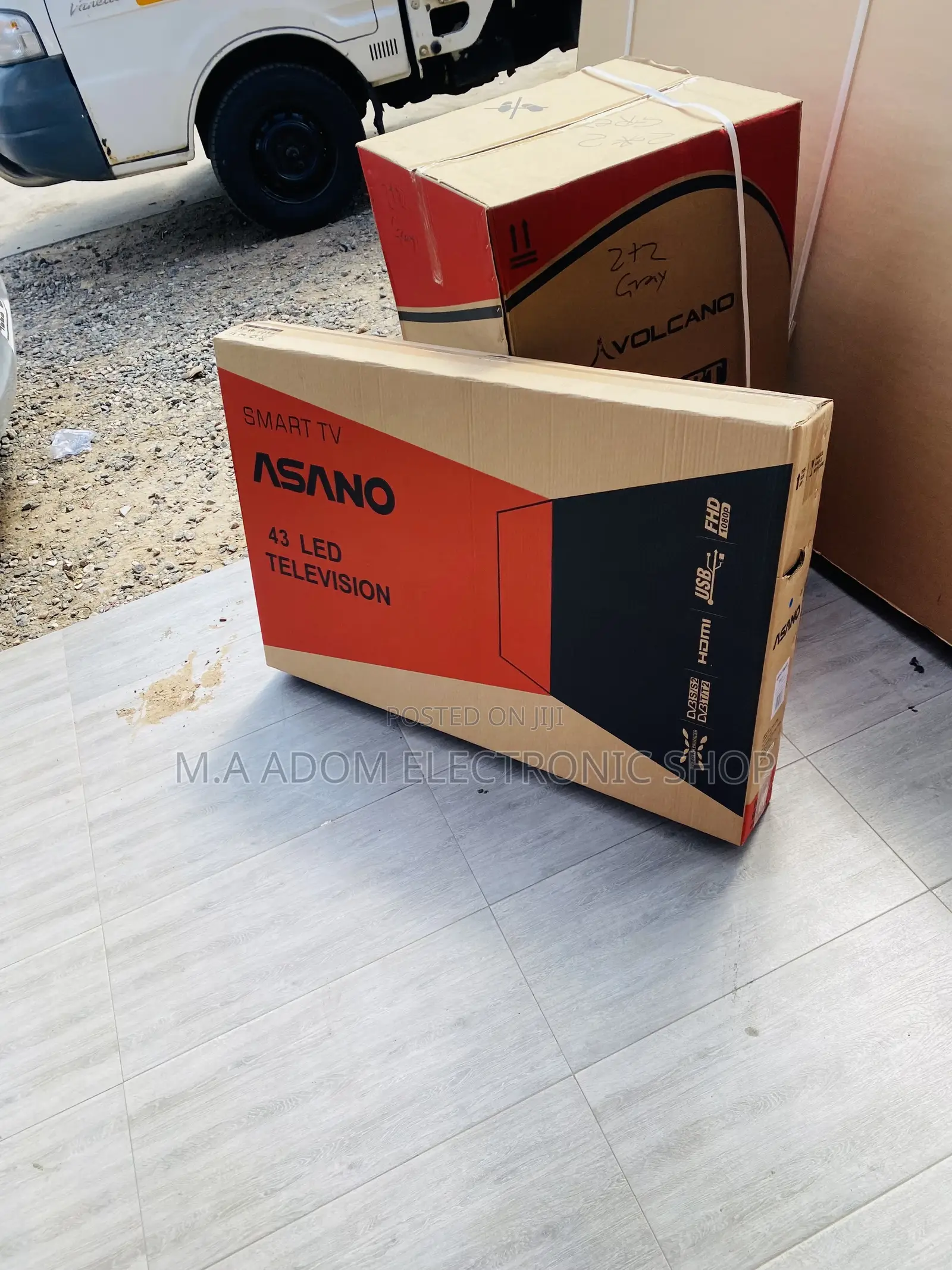 Elegantly Designed Asano 43” Digital Satellite Television