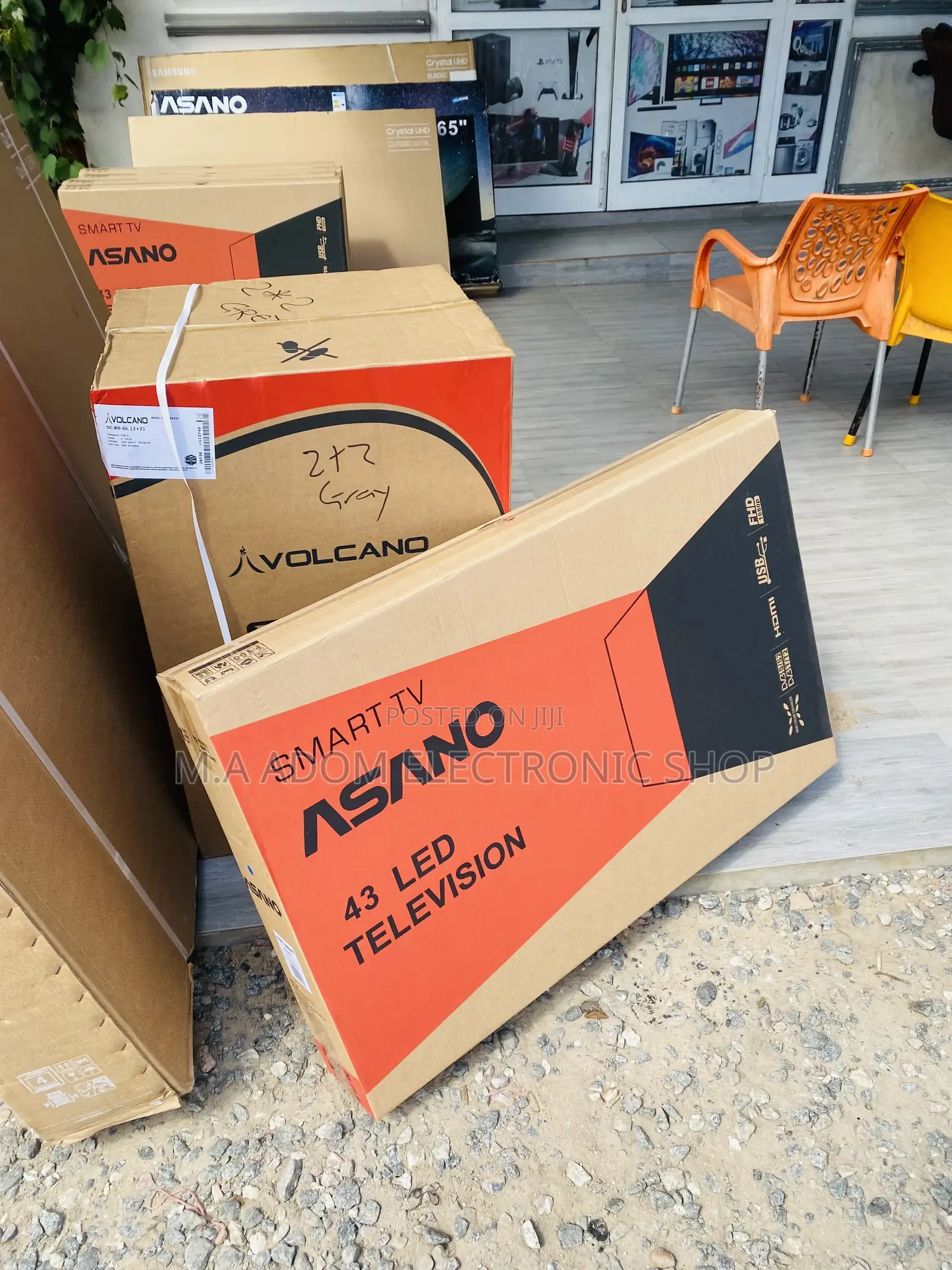 Quality Asano 43 Inch Digital Satellite Led Television.