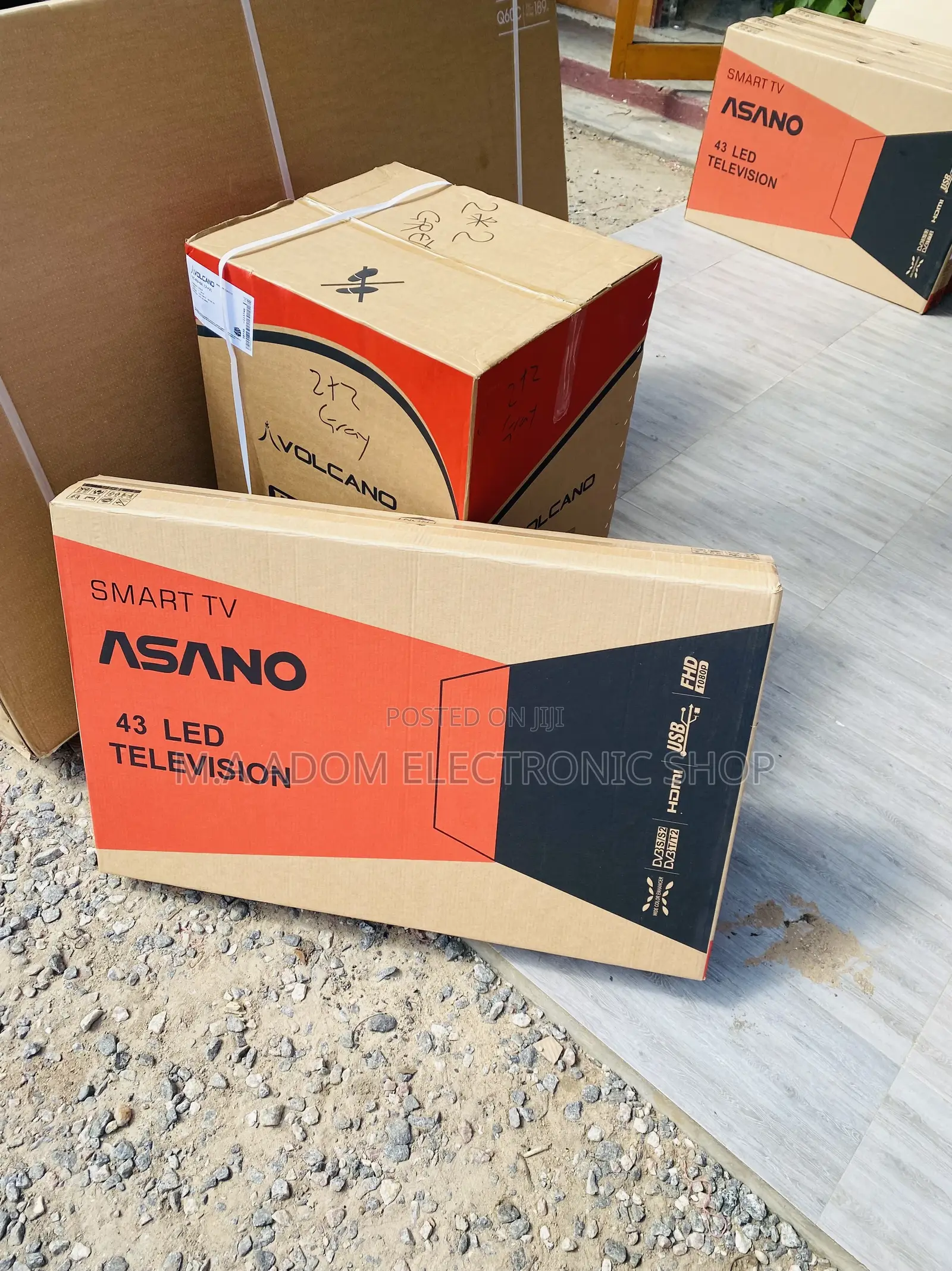 Fabulous Asano 43 Inch Digital Satellite Led Television.
