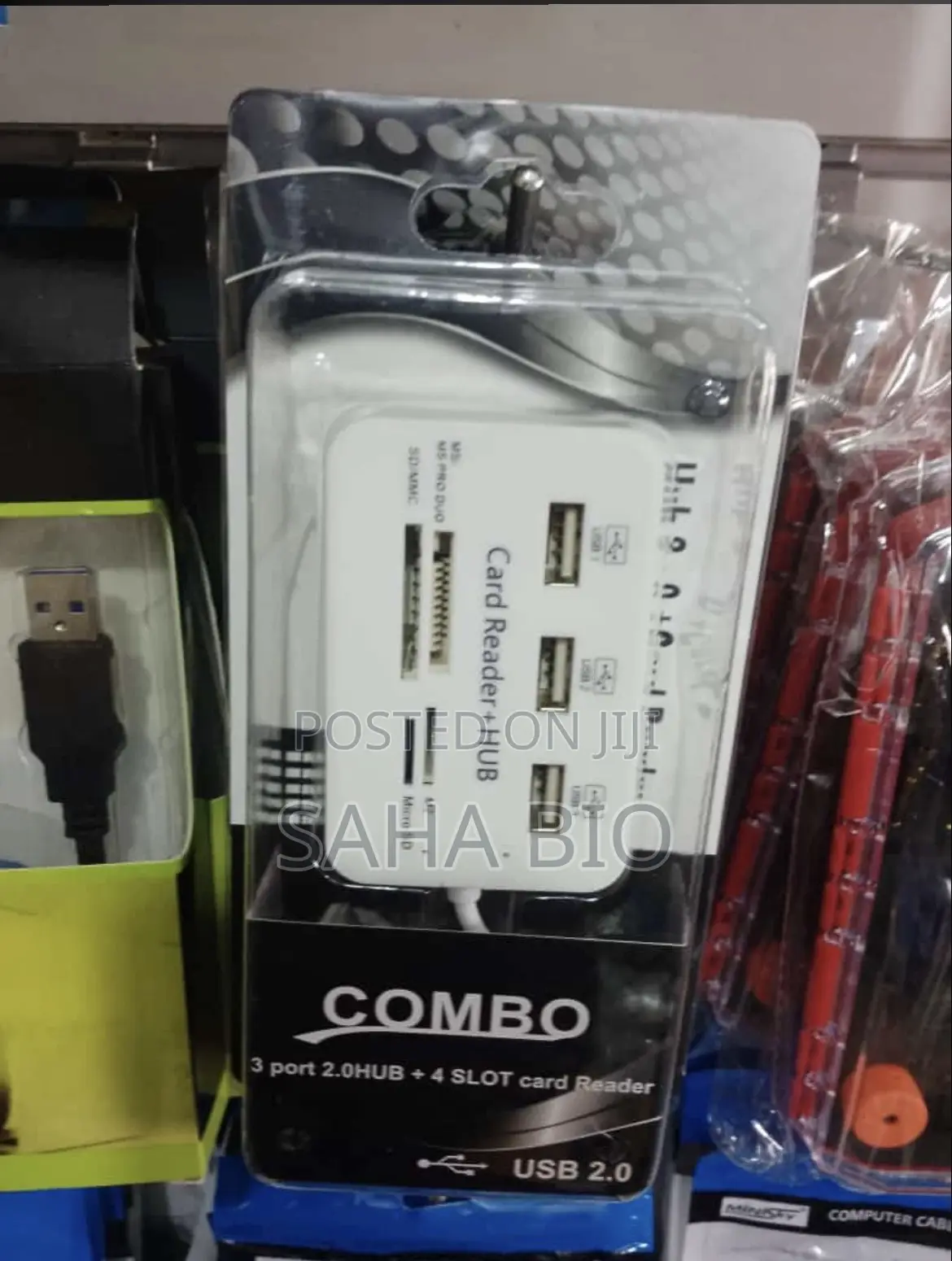 Combo Usb Hub With Card Reader