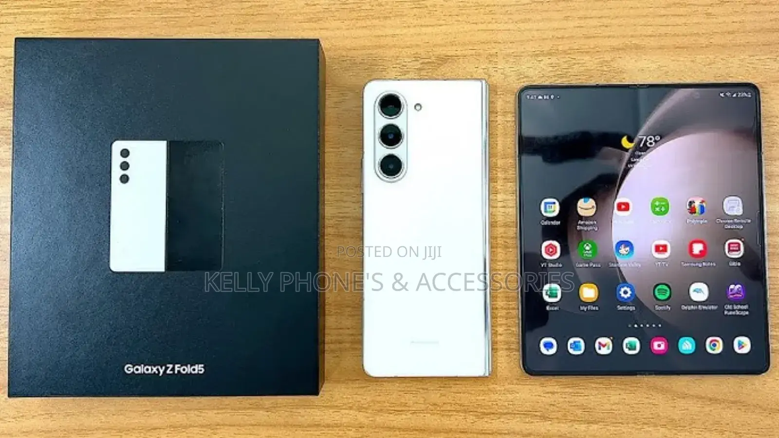 New Samsung Galaxy Z Fold 5 1 TB White