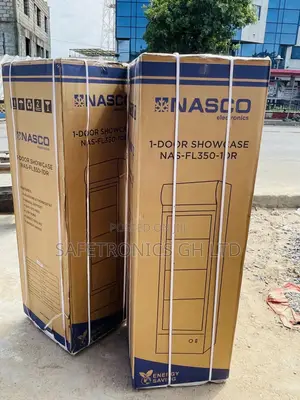 Original Singledoor Nas-Fl350-1dr Display Glass Fridge 