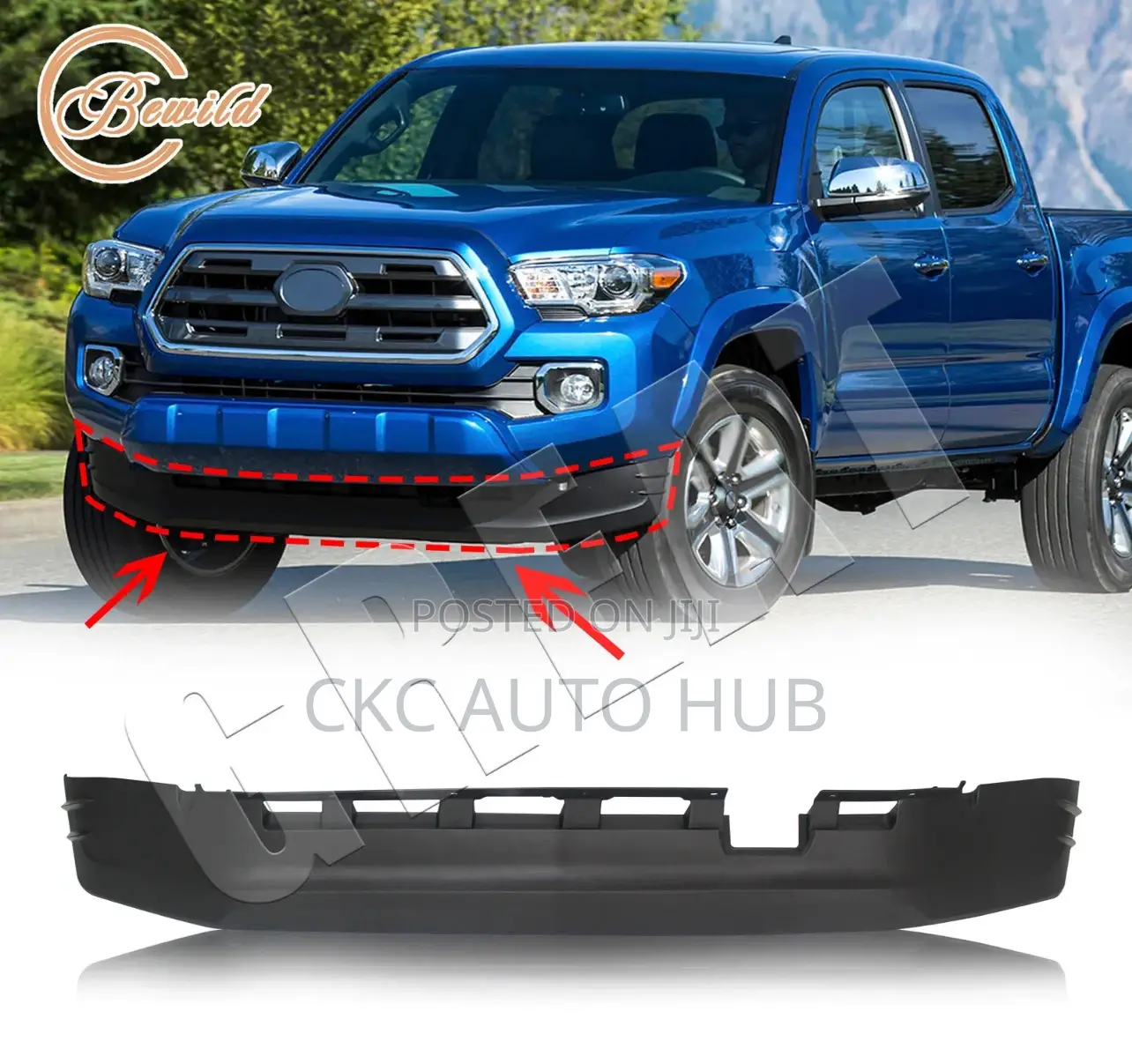 Tacoma 2016 To 2020 Front Bumper Lower