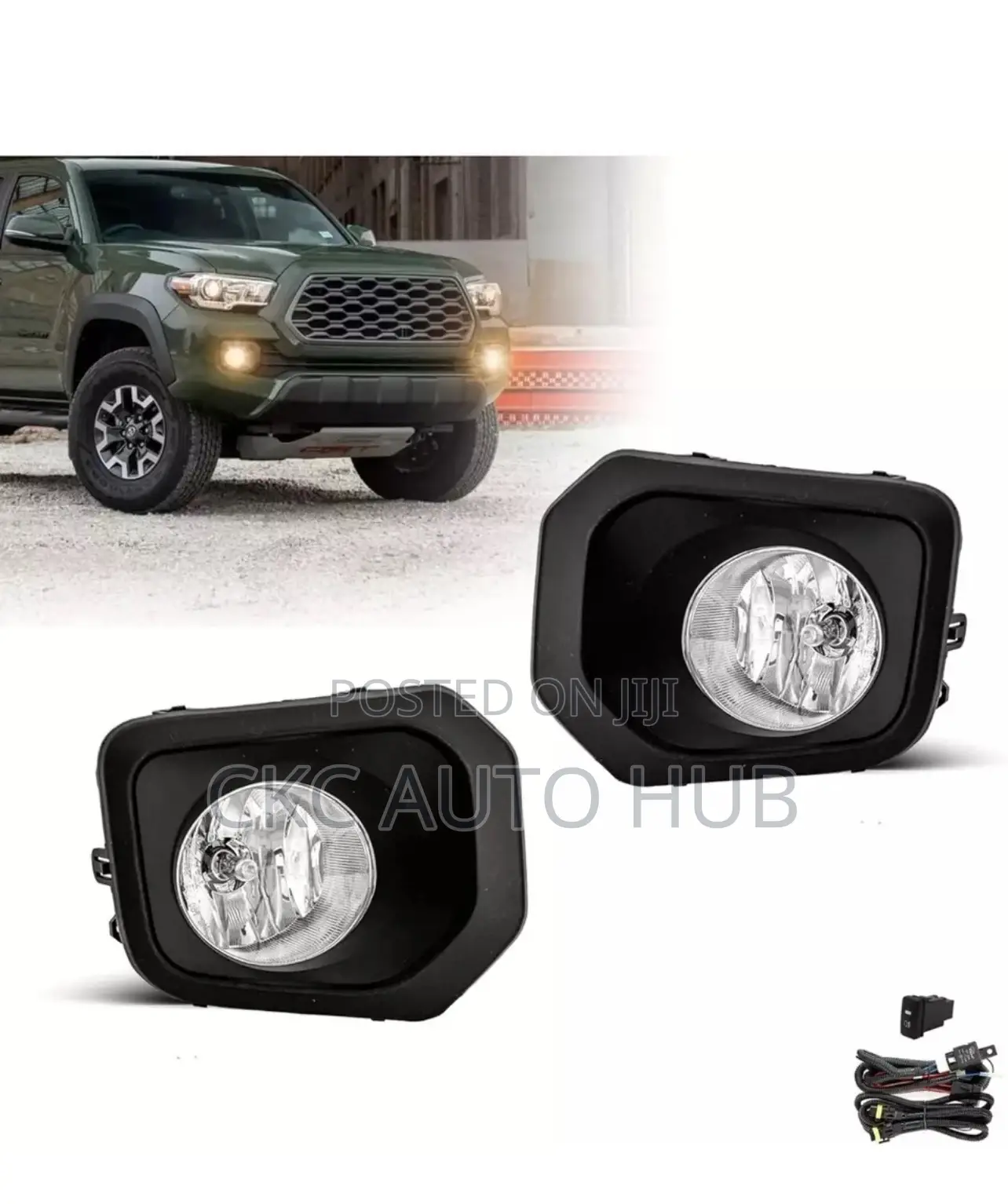 Tacoma 2016 to 2020 Fog Light and Cover