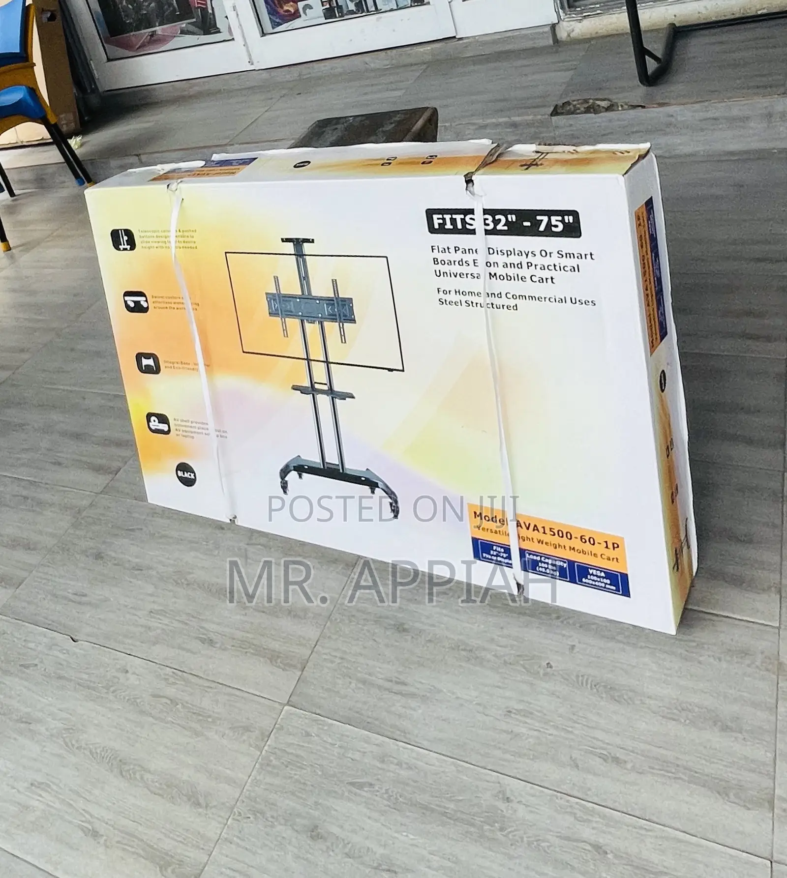 Quality Yet Affordable Tv Mount AVA 1500(Black).