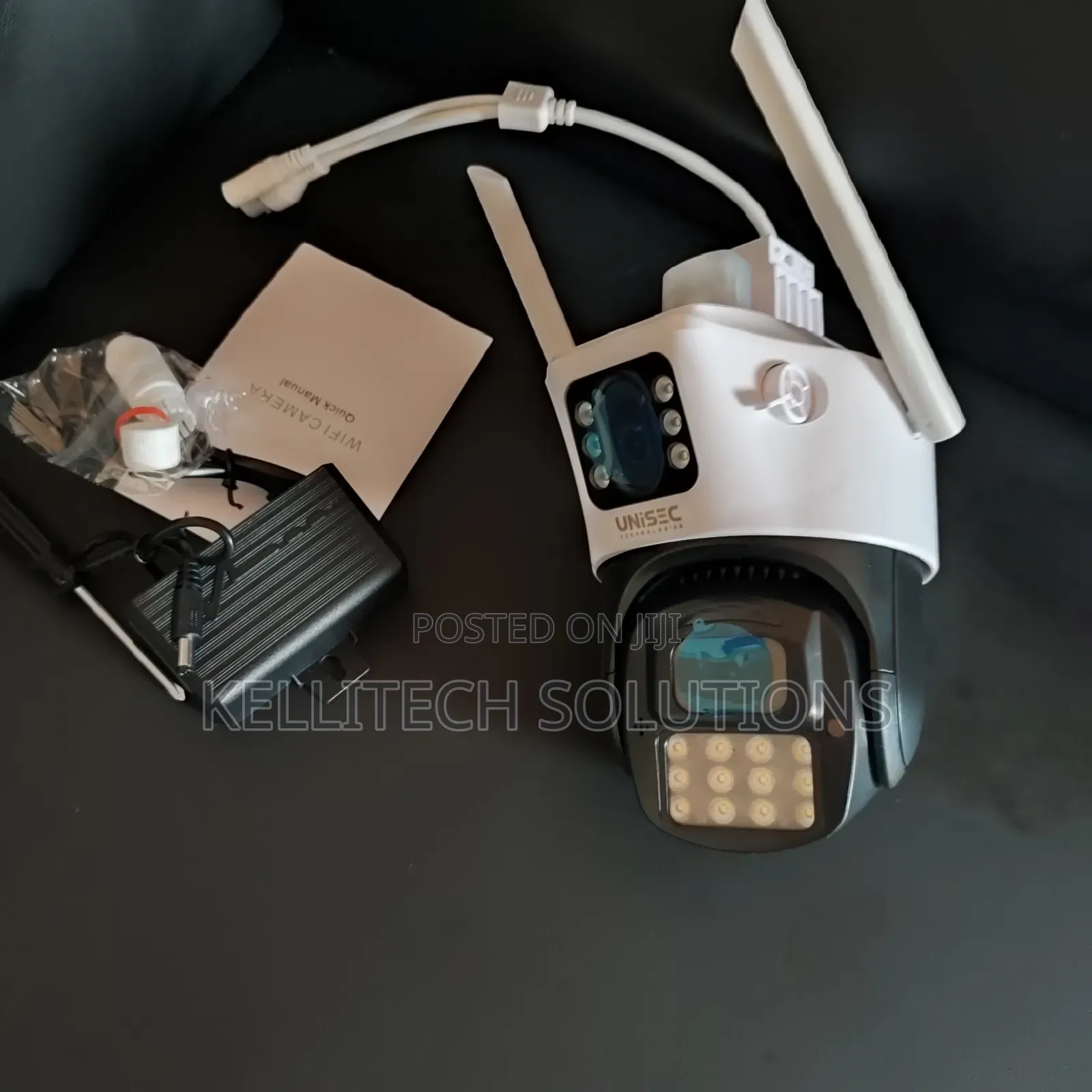 Wifi Smart 2in1 Dual Lens CCTV Camera