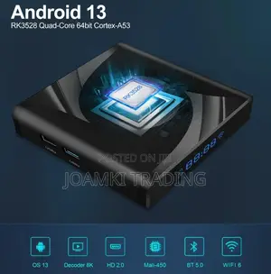 Android 13 Smart Tv Box, 4gb Ram 64gb Rom, 8kvideo, Bt, Wifi