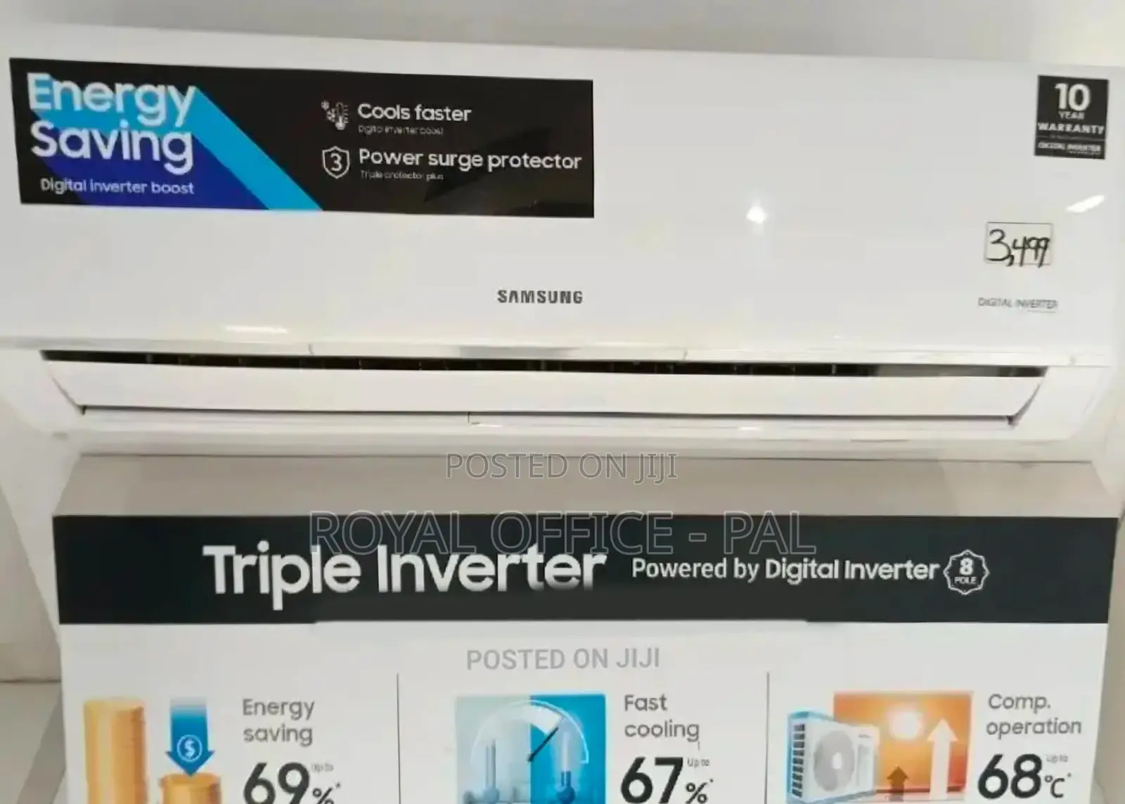 Samsung 1.5hp Sealed Inverter Air Conditioner