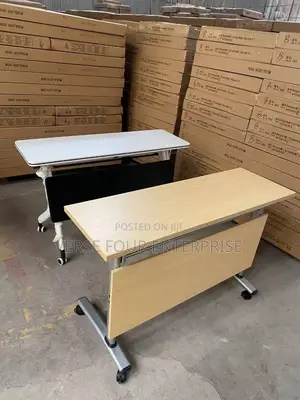 2 Seater Wooden Conference Table/ Foldable Office Desk