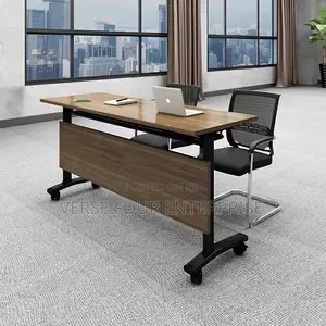 2 Seater Wooden Conference Table/ Foldable Office Desk