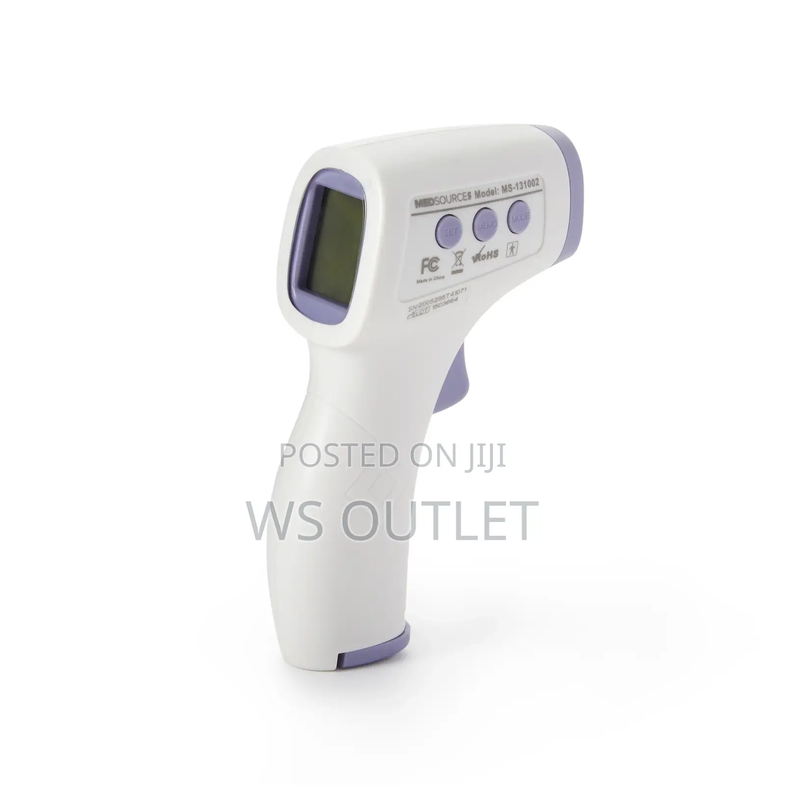 Medsource Non-Contact Infrared Thermometre. MS-131002