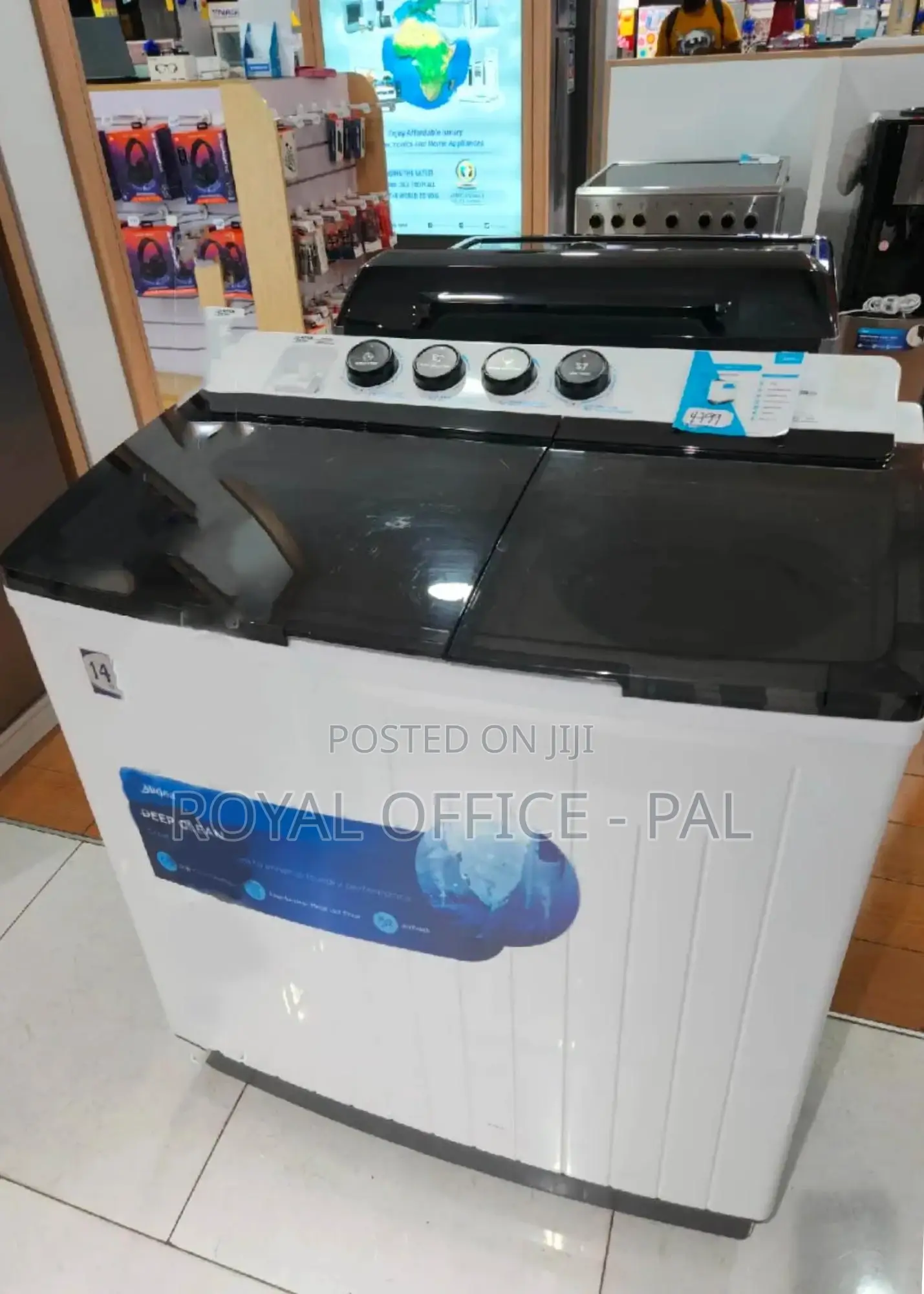 Media 14kg Rated Twin Tub Washing Machine