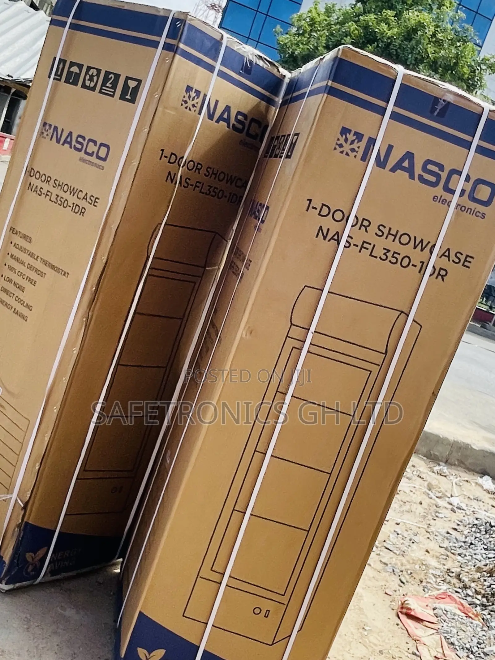 Sealed Glass Display Nas-Fl350-1dr Nasco Electric Fridge 