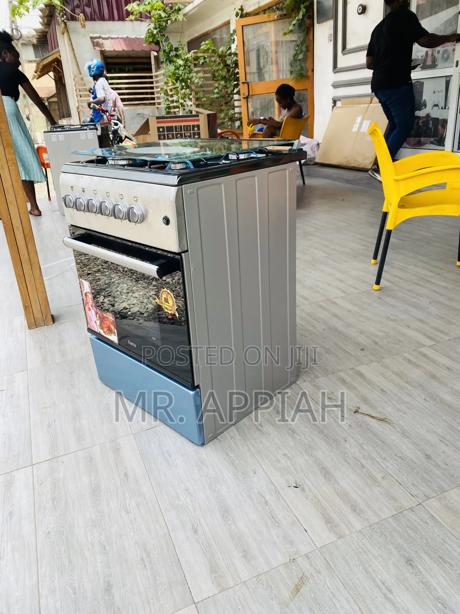Elegantly Designed Volcano 60x60 Oven Grill(4 Gas).