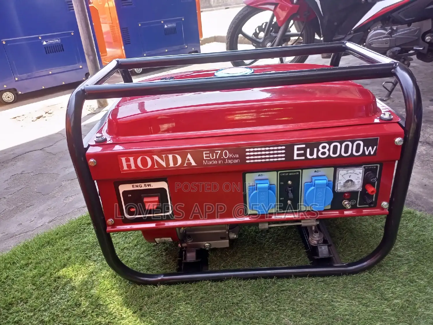 7.0kva Honda Generator 8000watts Honda