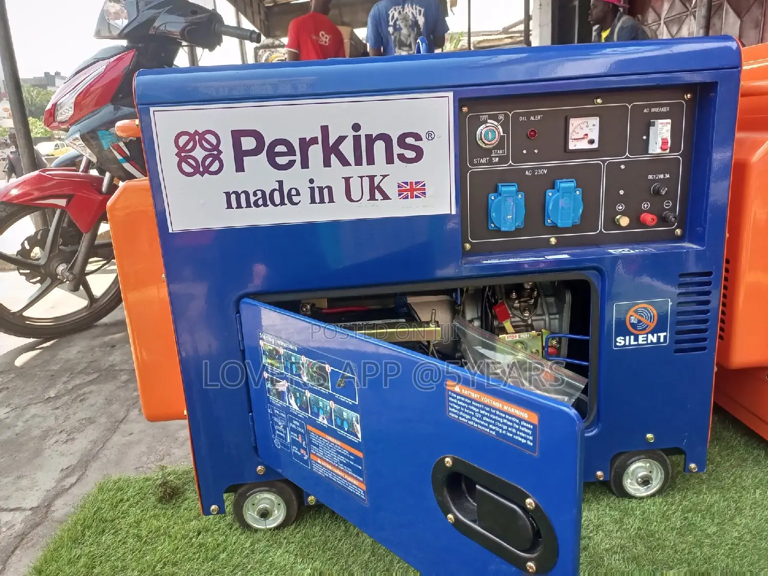 Super Silent Diesel Generator Perkins 10kva
