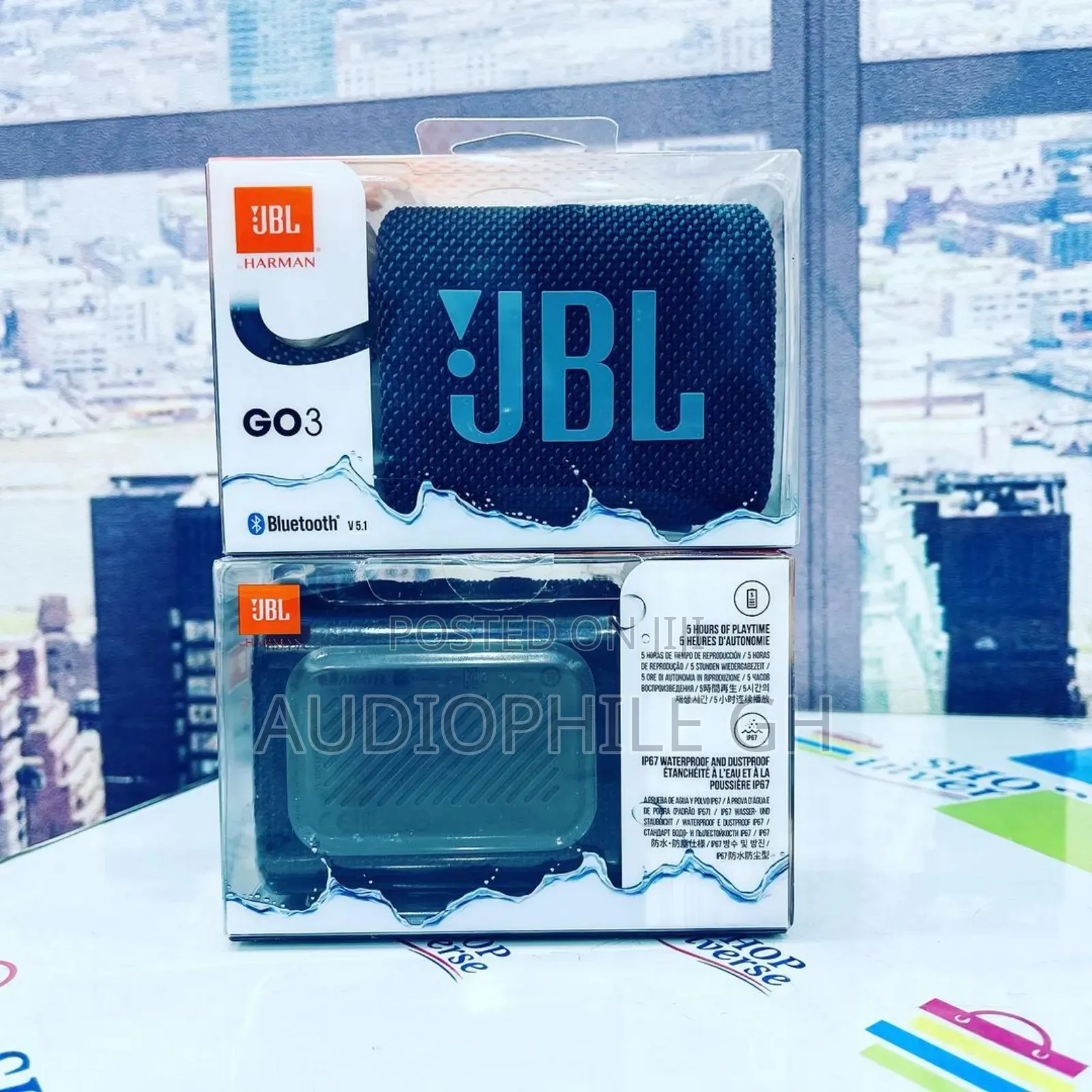 JBL Go 3 | Portable Waterproof Speaker