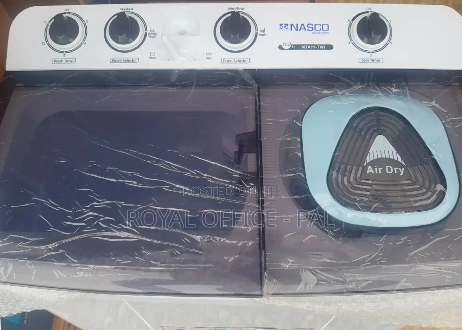 Nasco 11kg Well Noted Twin Tub Washing Machine
