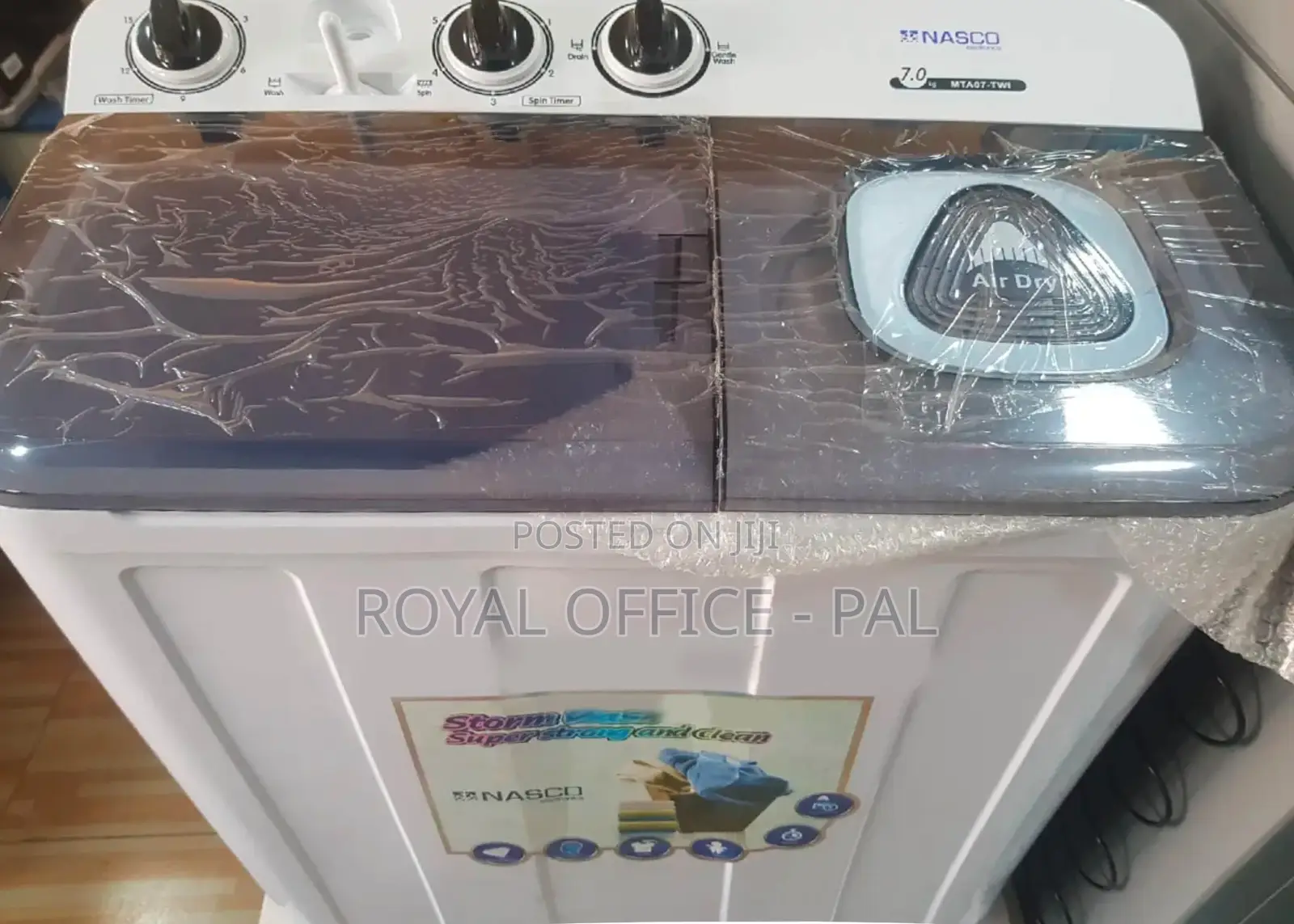 Nasco 7kg Twin Top Exciting Washing Machine
