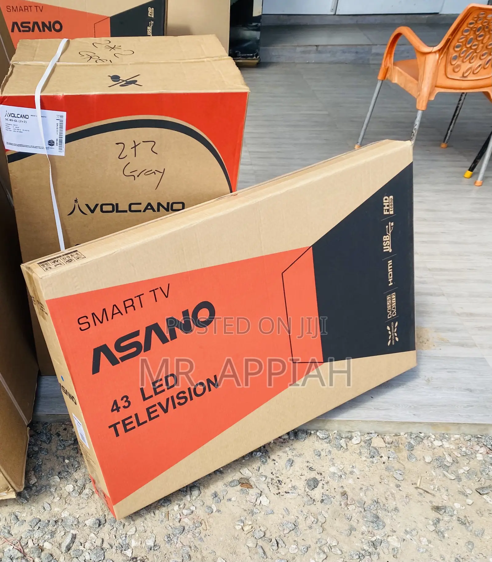 Latest Asano 43 Inch Digital Satellite Television(Black)