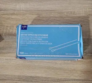 Medline Non-Sterile OB/GYN Swabs, Rayon Tipped, for Medicine