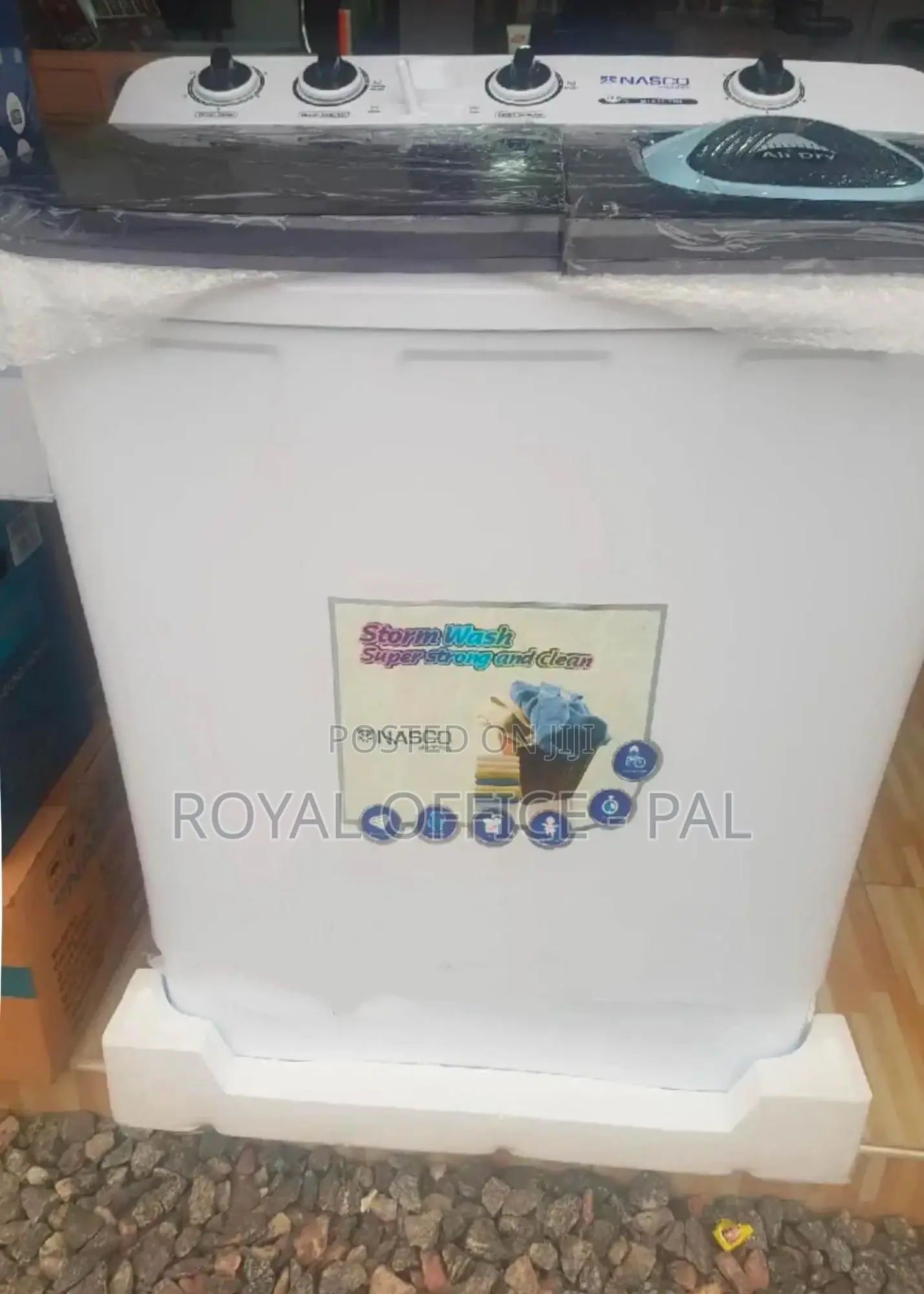 Nasco 11kg Stupefying Twin Tub Washing Machine
