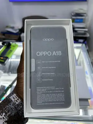 New Oppo A18 64 GB Blue