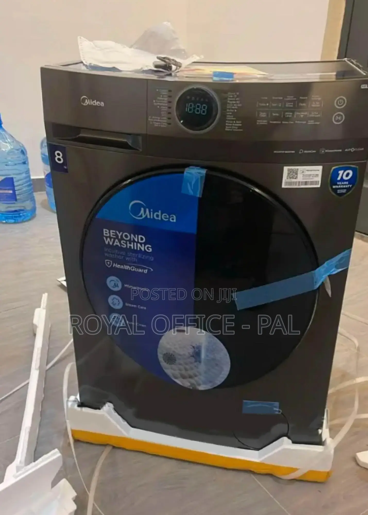 Media 8kg Stupendous Front Load Washing Machine