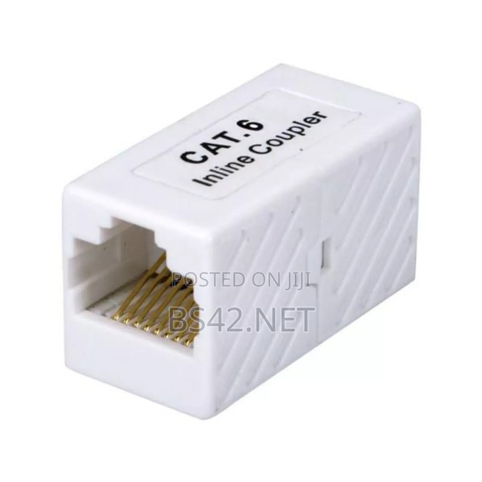 RJ45 Cat5e/6 180 Degree Inline Coupler