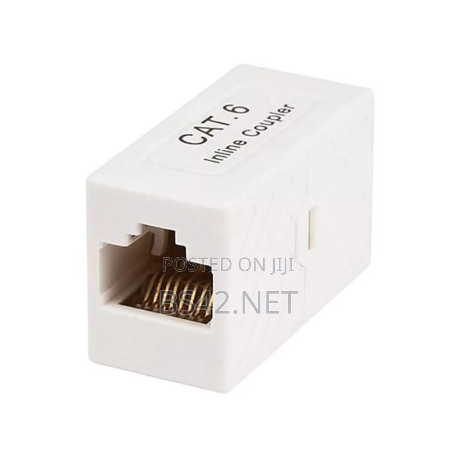 RJ45 Cat5e/6 180 Degree Inline Coupler