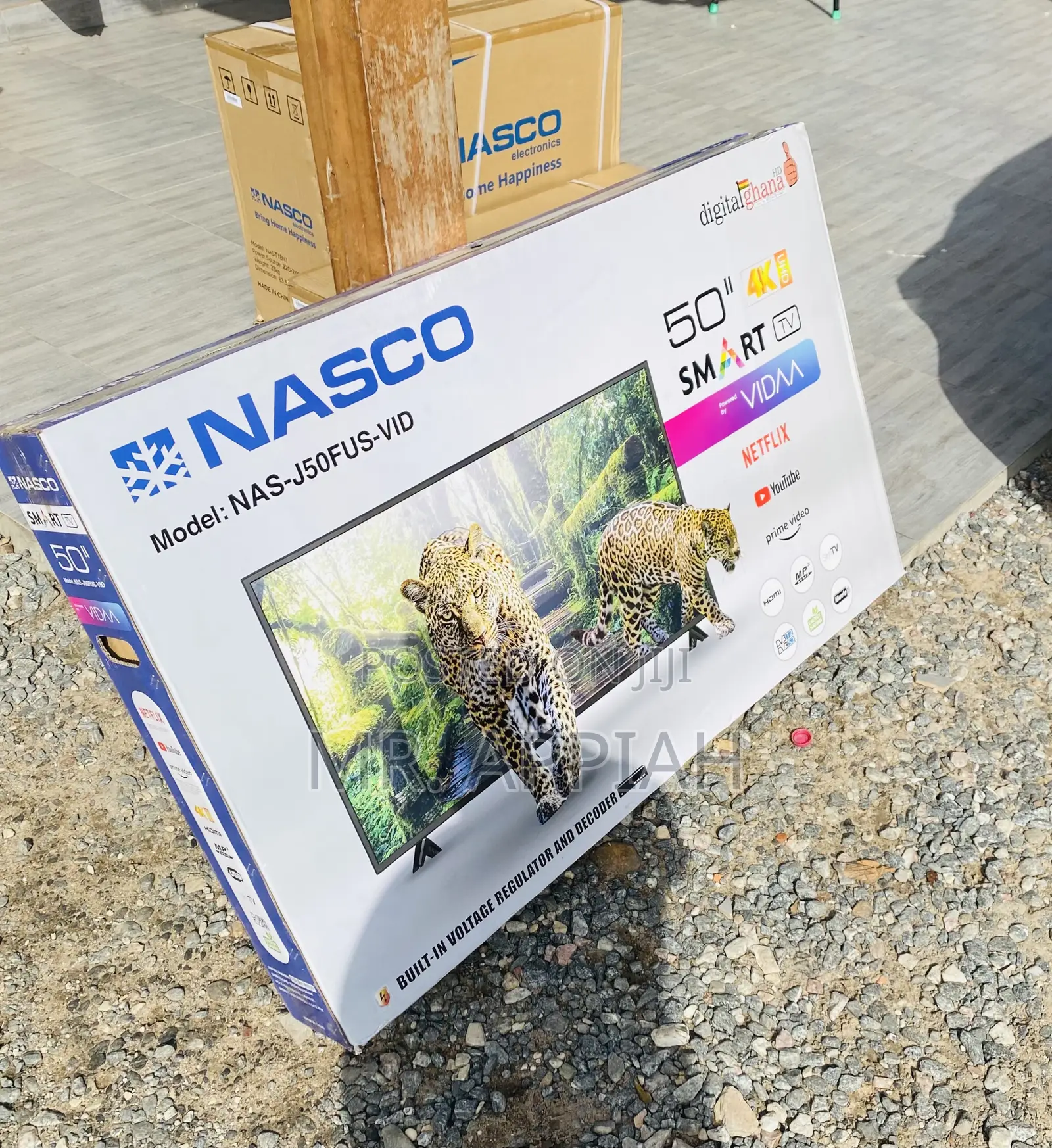 Quality Nasco 50′′ Uhd Digital Satellite Smart Tv(Black)