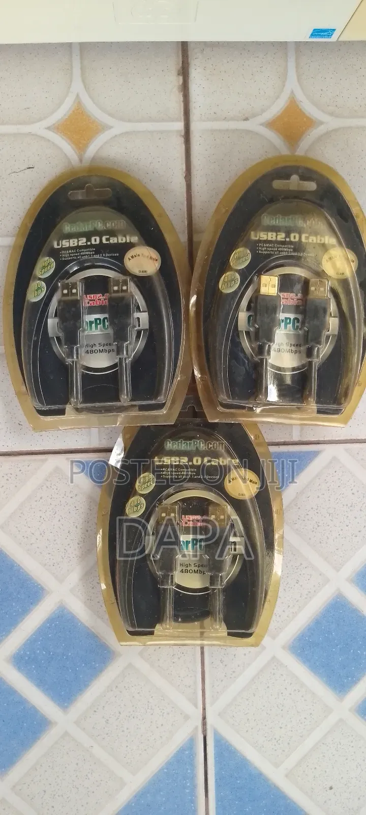 Male to Male 2.0 USB Cables Connection 10feet/3.05m
