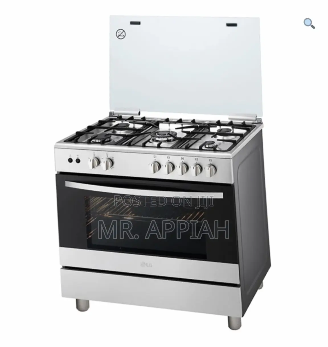 Ferre 60x90 Oven N Grill Auto Rotisserie(Gray).