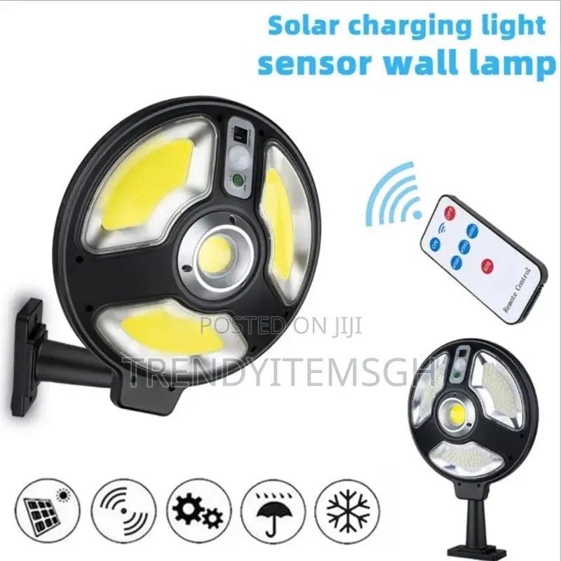 60w Sensor Solar Compound Wall Light