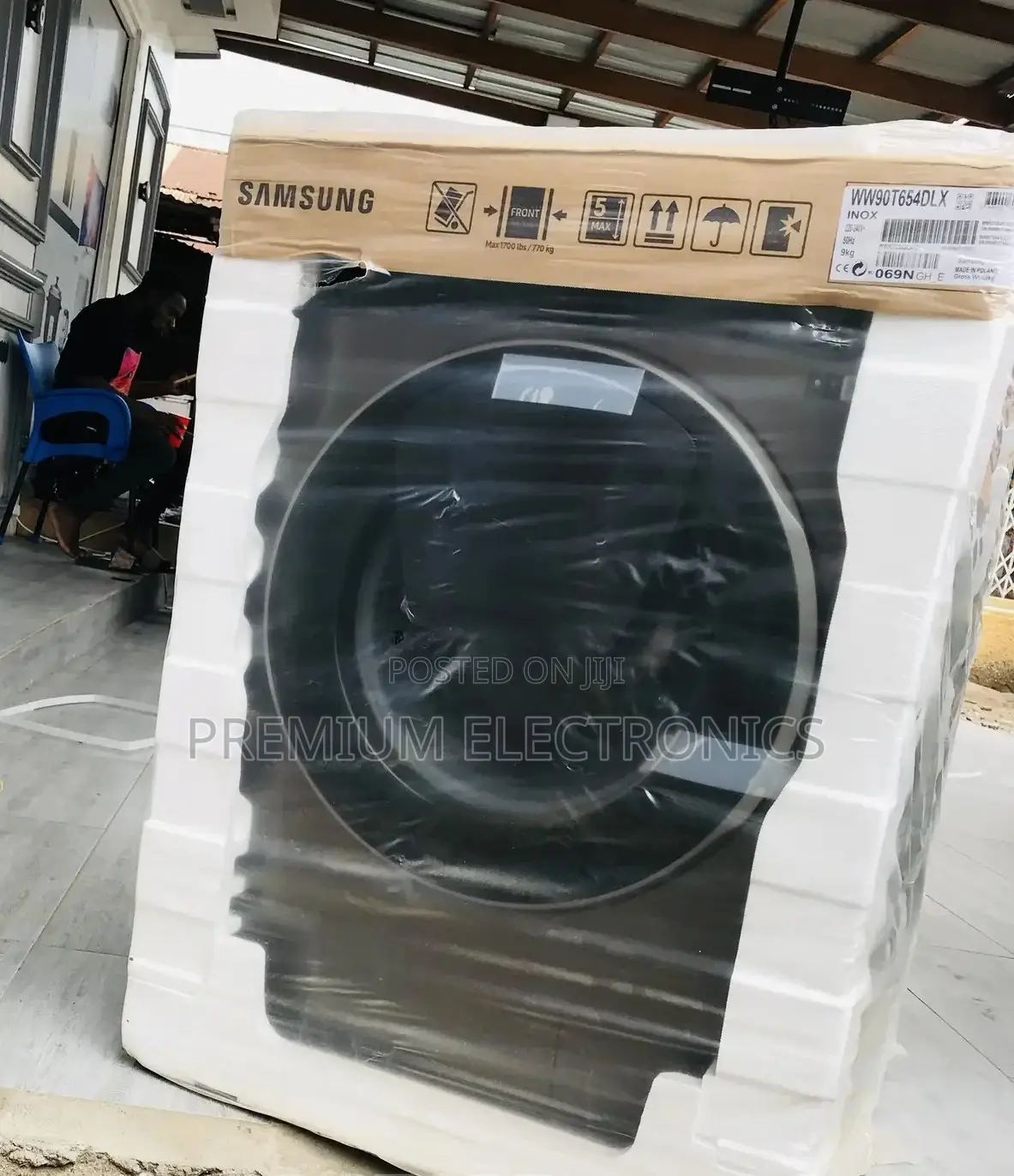 Samsung Cutting-Edge | Add Wash | 9kg Ww90t654dlx/S3 Washer