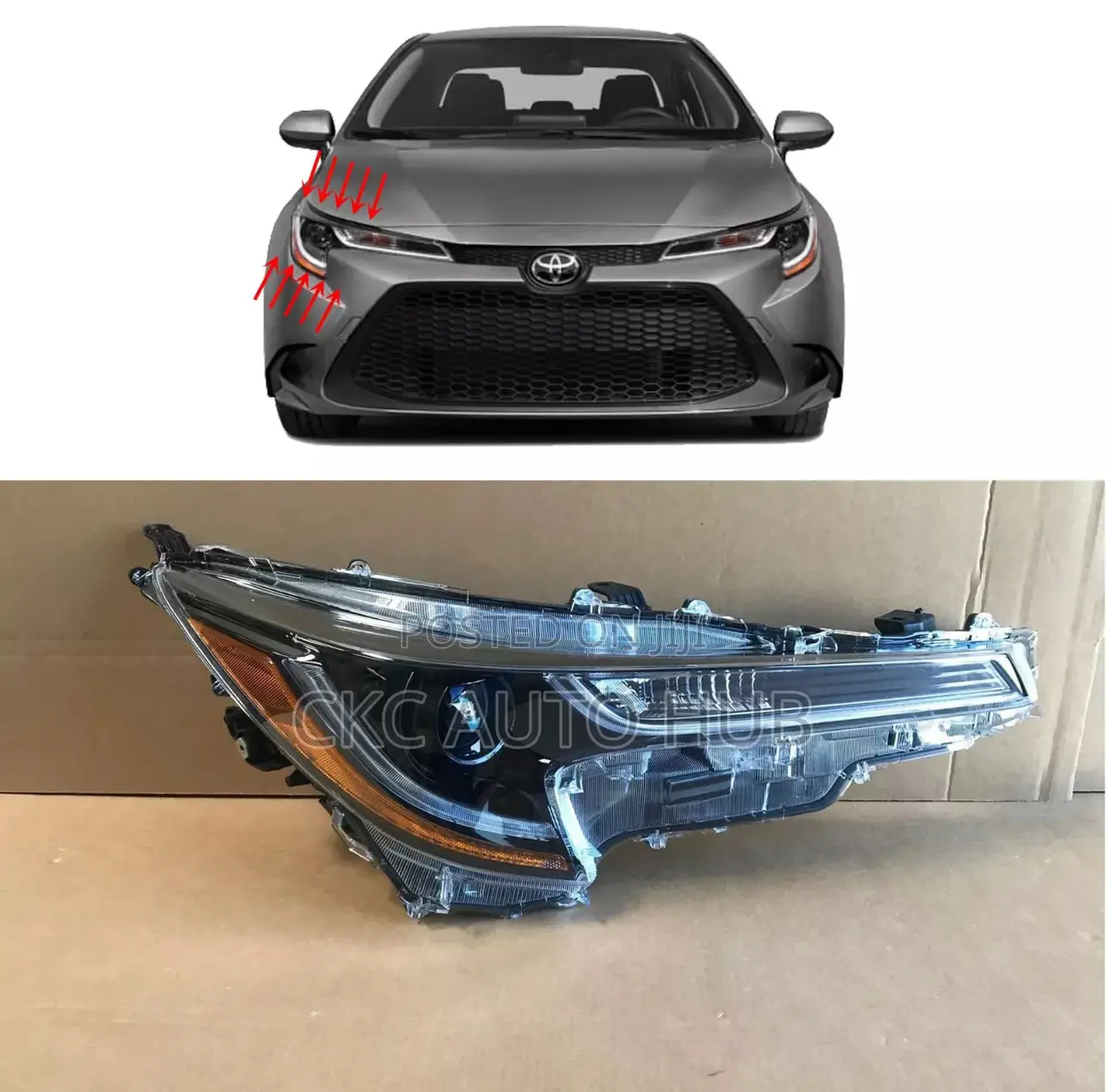 Corolla 2020 2021 Head Light LE