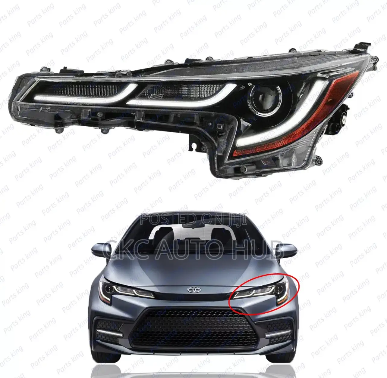 Corolla 2020 2021 SE Headlight