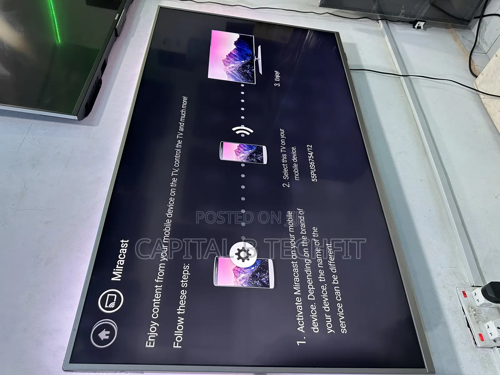 55inches Full Digital Satellite Uhd Led Phillips Tv