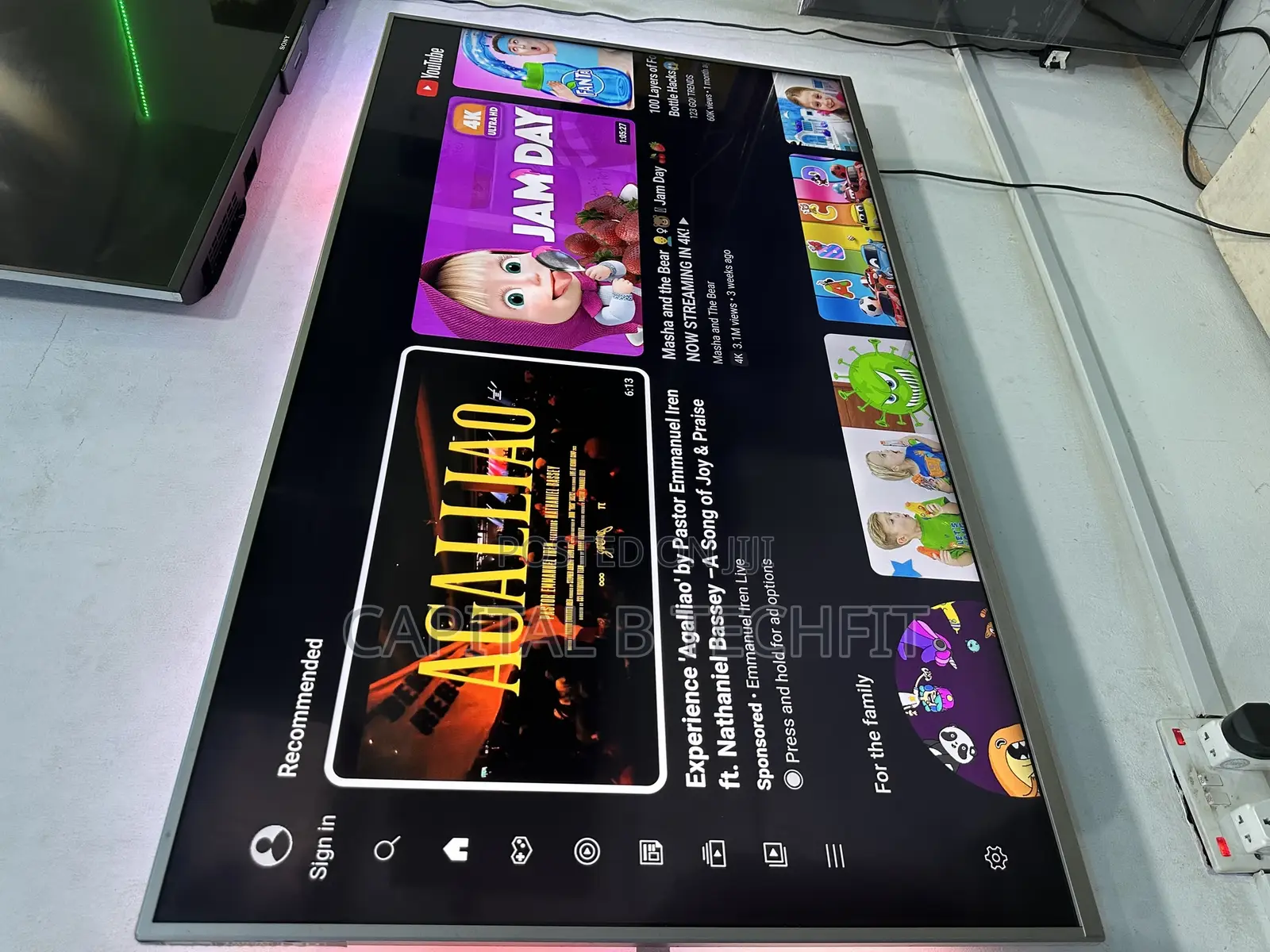 55inches Full Digital Satellite Uhd Led Phillips Tv
