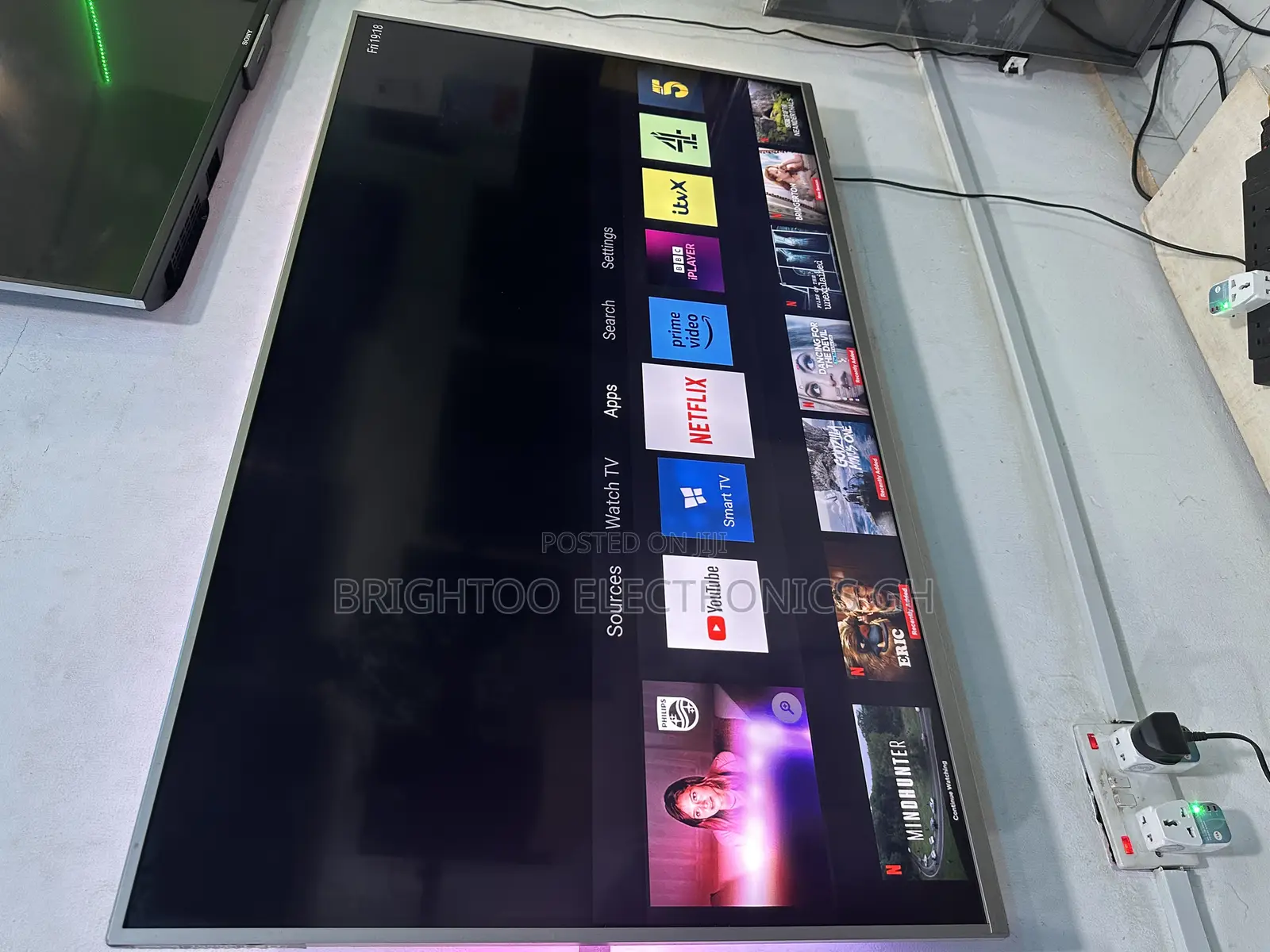 55inches Full Digital Satellite Uhd Led Phillips Tv