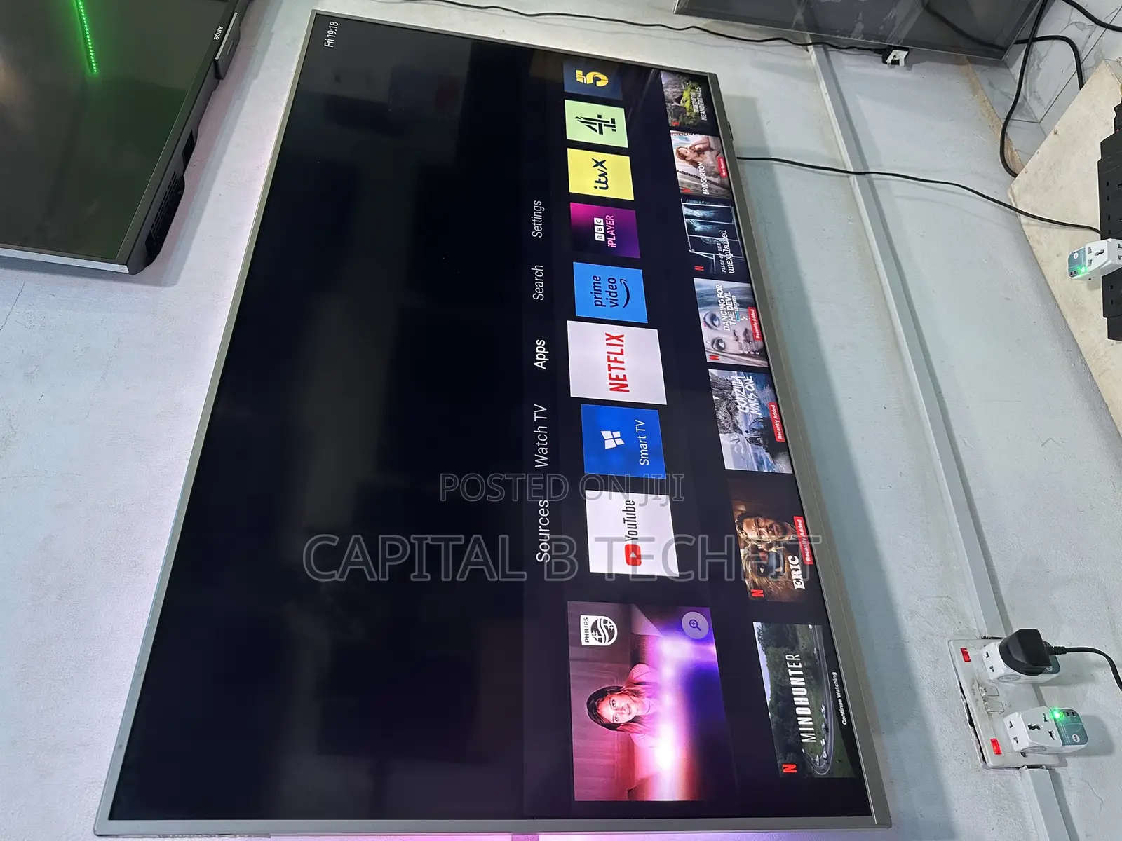 55inches Full Digital Satellite Uhd Led Phillips Tv