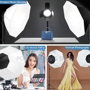 Softbox With Stand, Light And Remote