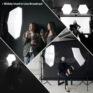 Softbox With Stand, Light And Remote