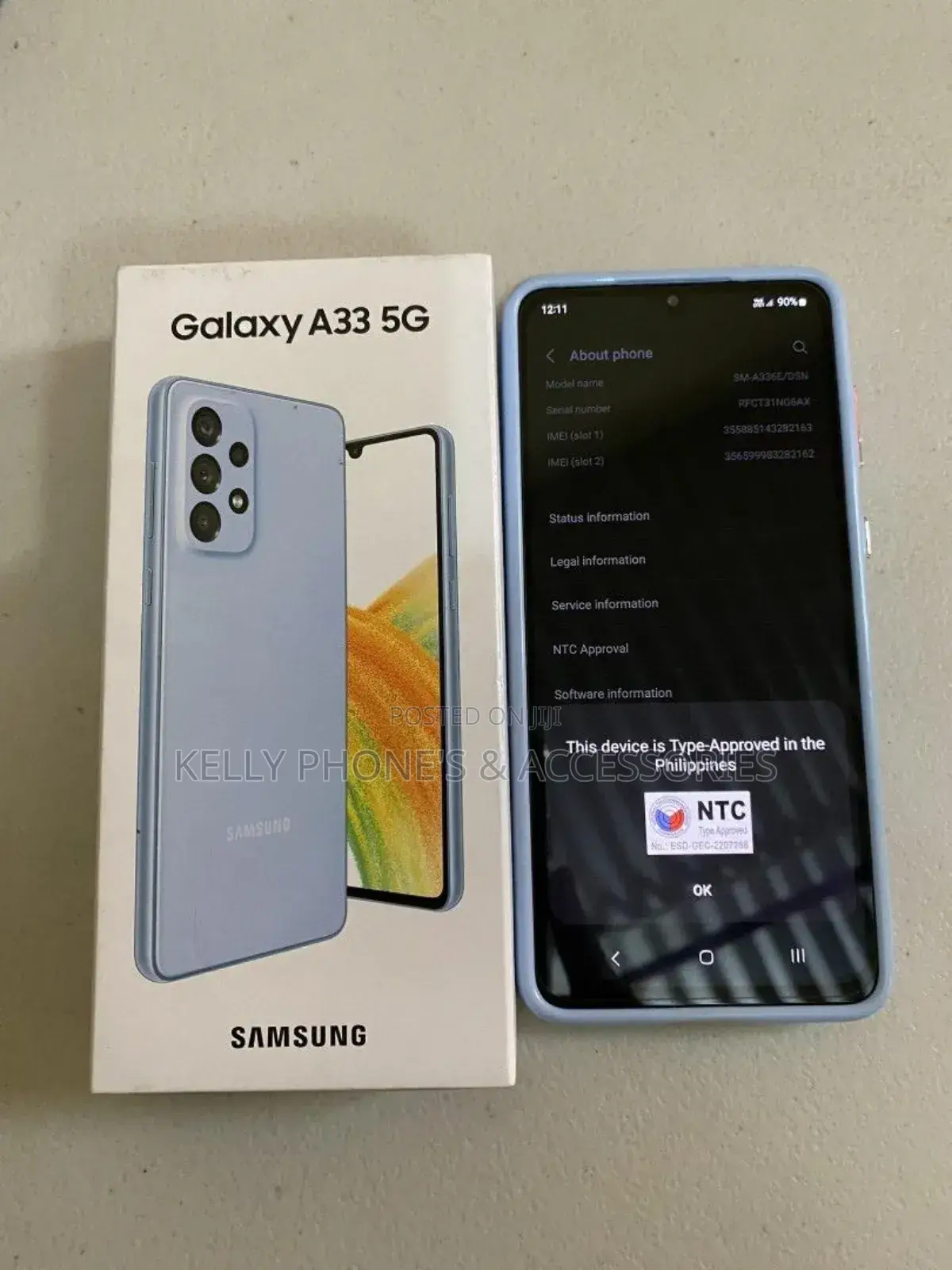 New Samsung Galaxy A33 5G 128 GB Blue