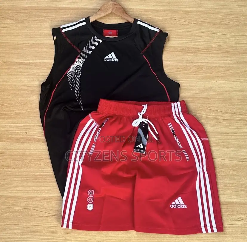 Adidas Sleeves Top and Shorts