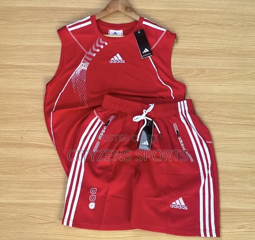Adidas Sleeves Top and Shorts